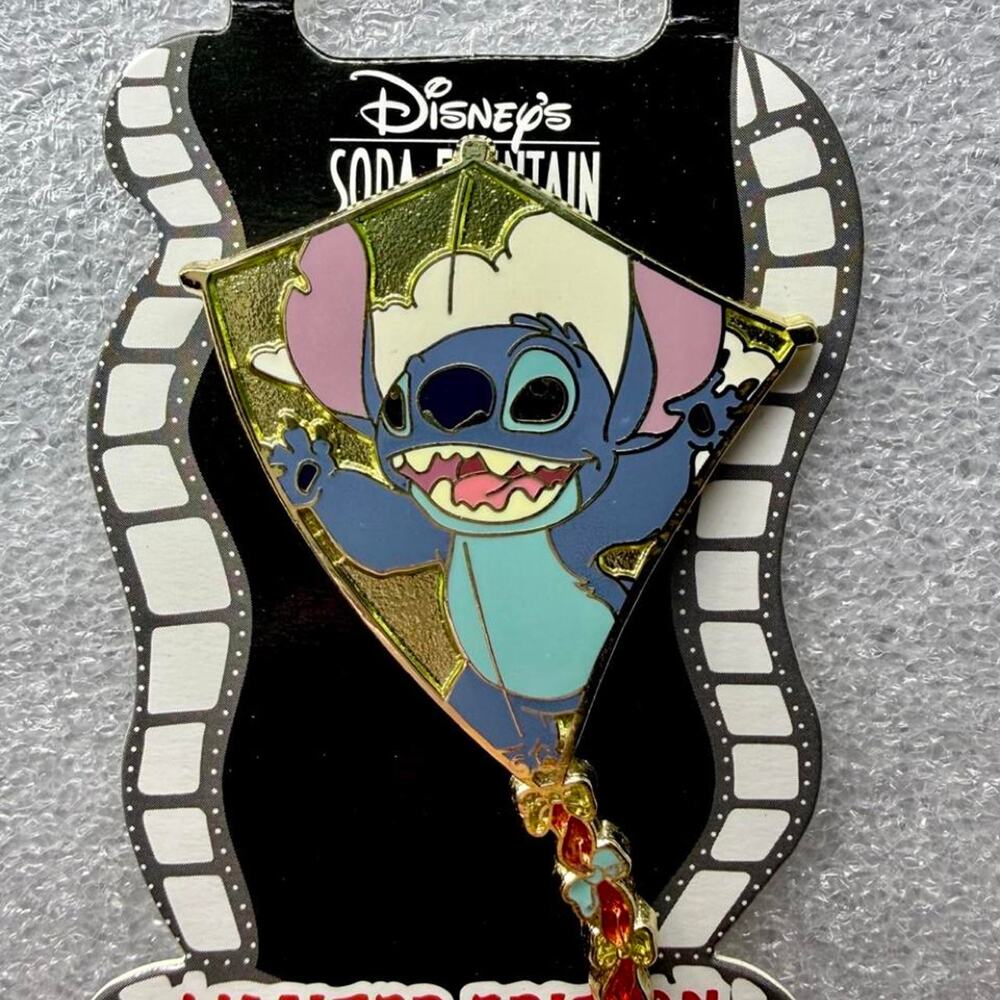 Disney Pin Soda Fountain Stitch Kite Series Stitch